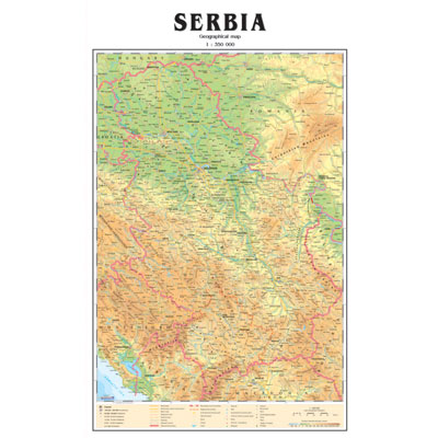 skolska karta srbije Karta Srbije   Mapa Srbije skolska karta srbije